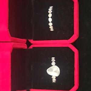 Polki Diamond Stackable Rings